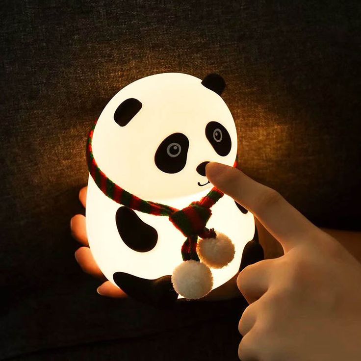 Silicone Touch Panda Lamp Night Light