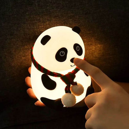Silicone Touch Panda Lamp Night Light