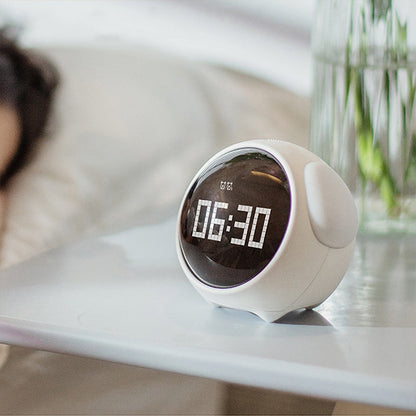 Pixie Emoji Alarm Clock With Night Light