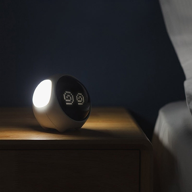 Pixie Emoji Alarm Clock With Night Light
