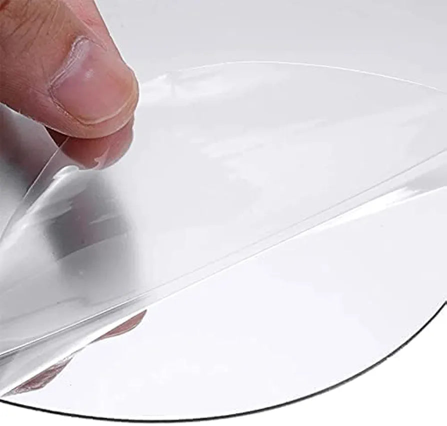 Oval Shape Adhesive Mirror Sticker  30*20cm